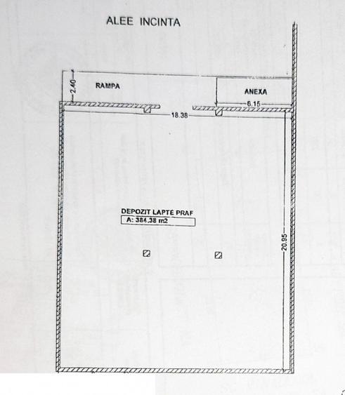 Zona Industriala, hala ideal DEPOZITARE 440 mp., platforma betonata . - 15