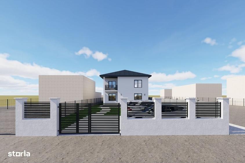 Casă cu 4 camere în Ciorogârla