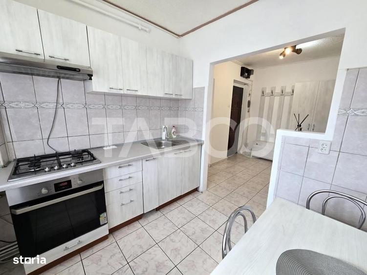 Apartament 2 camere de vanzare mobilat pivnita balcon Siretului Sibiu - 17
