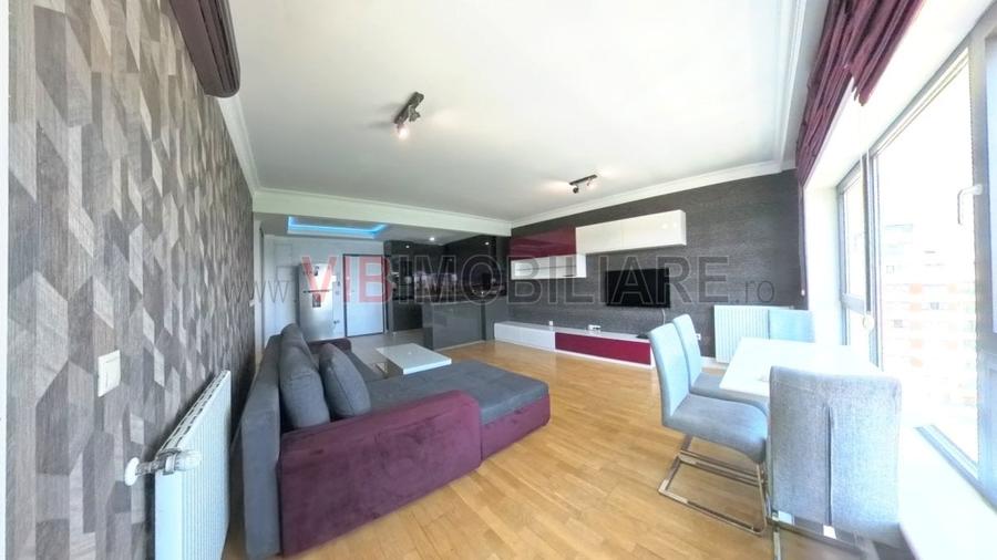 Apartament cu 2 camere semidecomandat, mobilat în Lacul Tei