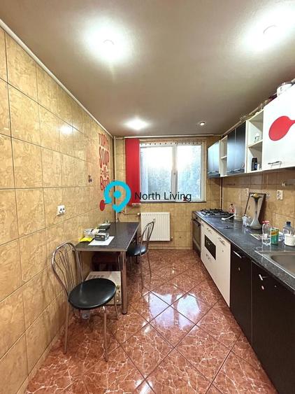 Apartament cu 3 camere semidecomandat, mobilat în Titan