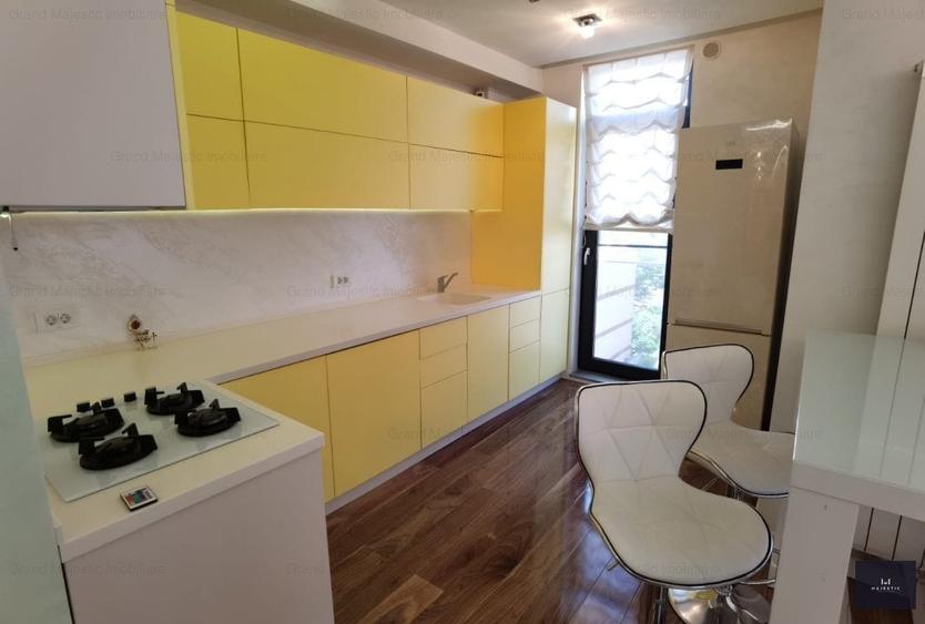 Apartament cu 2 camere decomandat, mobilat în Barbu Văcărescu