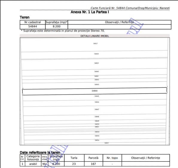 URGENT! Teren arabil 8 200 mp Nănești Vrancea preț bun negociabil - 1