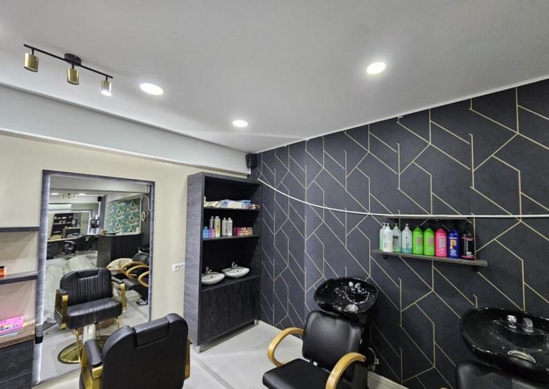 Spatiu comercial, 102 mp, salon de infrumusetare complet ech - 9