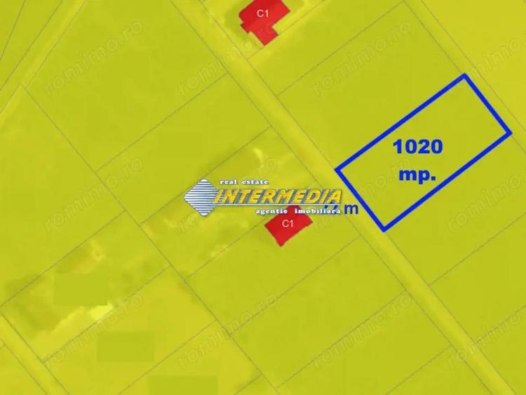 Vanzare Teren intravilan 1020 mp cu deschidere de 22 m si toate utilitatile - 1