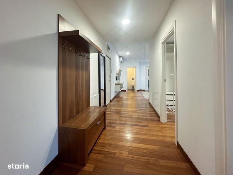 Apartament cu 3 camere, mobilat în Herăstrău