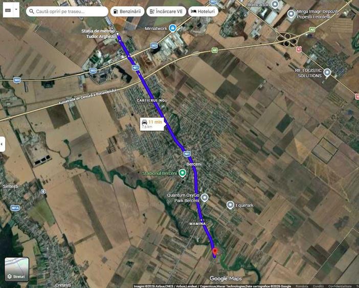 Teren 470 mp Vidra Berceni si Dobreni, curent, proiect + autorizatie - 2