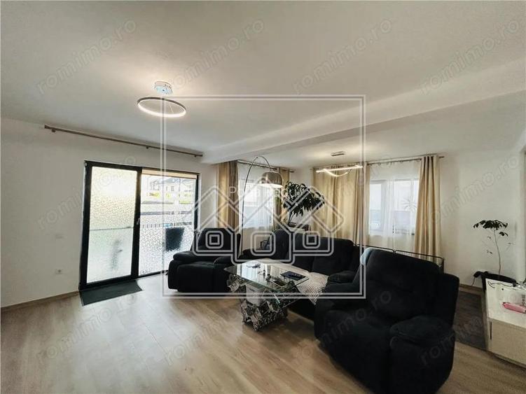 Casa tip duplex, 120 mp utili, teren 300 mp - mobilata si utilata