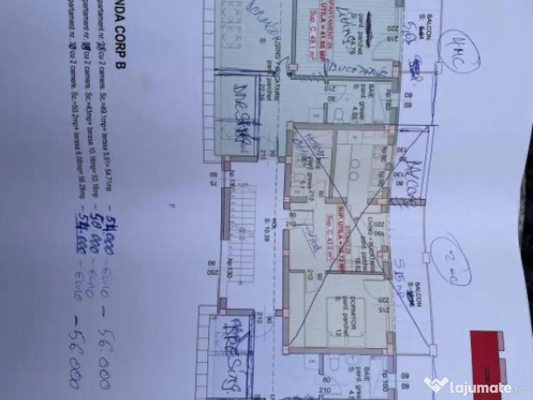 Apartament de vanzare, cu 2 camere, 42 mp, zona Garii - 15