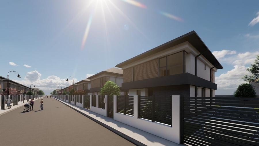 Dobroesti,Ilfov,Fundeni,vila individuala,3dormitoare+birou,direct dezvoltator - 1