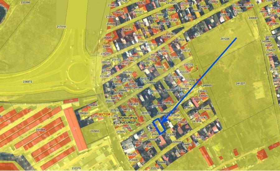 Teren intravilan de vanzare 391mp - Zona Andronache - 6