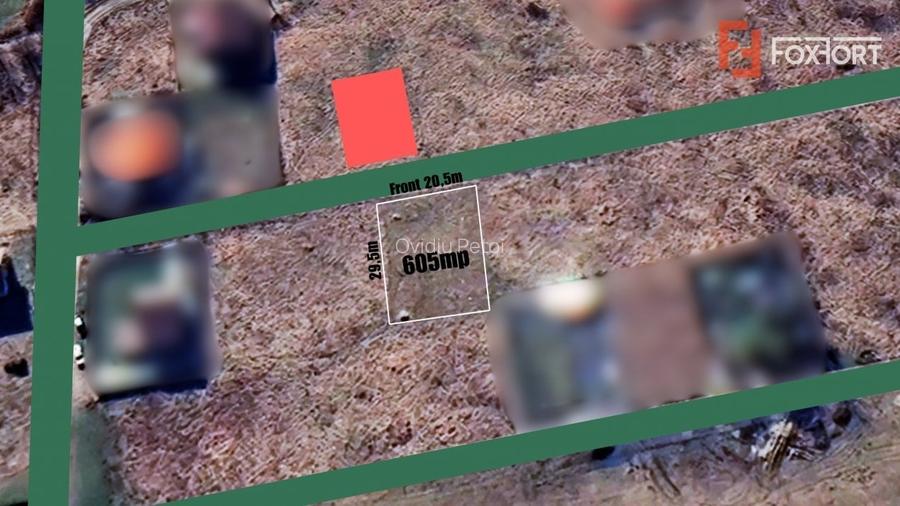 Teren intravilan curti constructii, Sacalaz - Front 20,5m