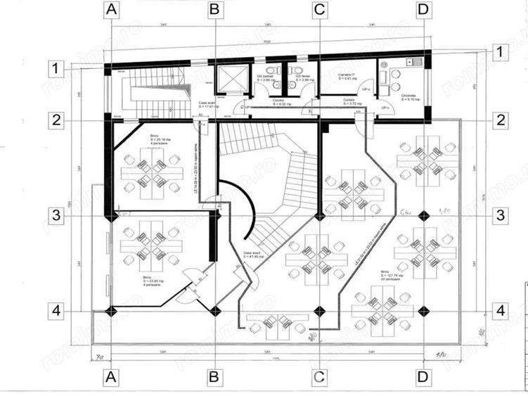 Inchiriere spatiu de birouri in Piata Victoriei de la 130 mp - 4