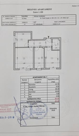 Apartament 3 camere - 2