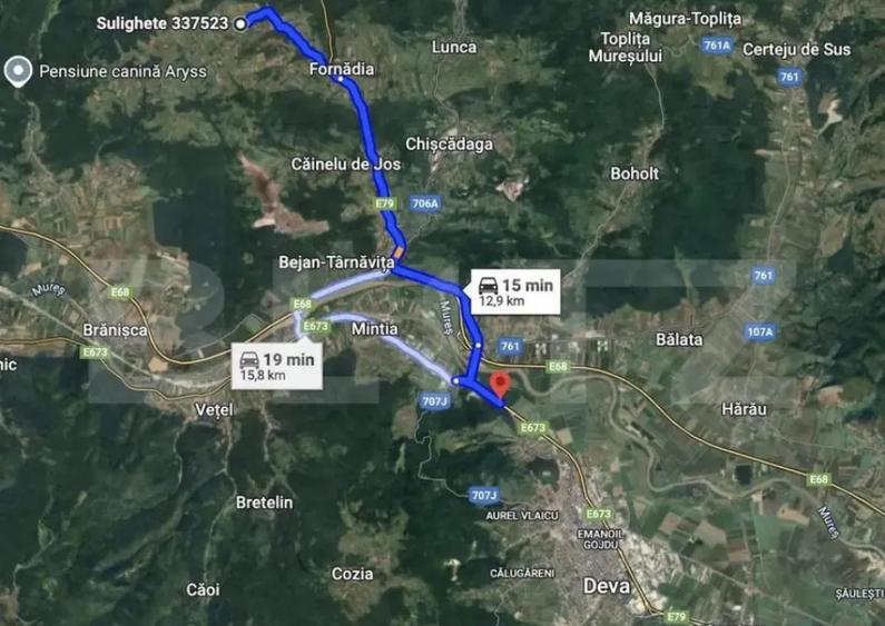 Teren intravilan de vanzare, 2962 mp, zona Sulighete, Deva - 6