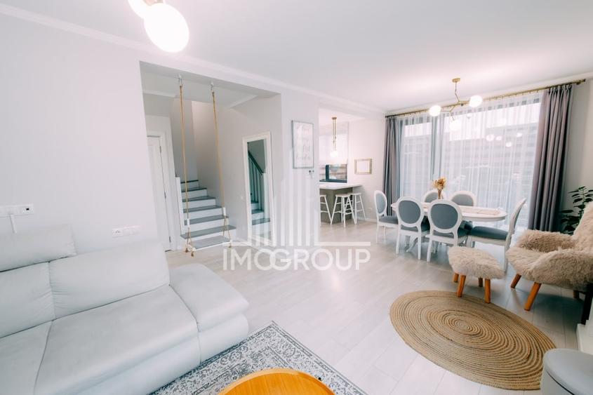 Duplex 105mp, cu 4 camere, 115mp curte libera si terasa generoasa, Intre Lacuri - 10