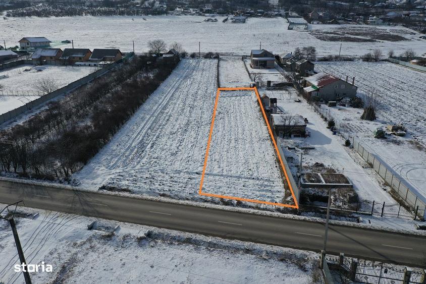 Teren 834 mp Sarata Dealul Nou stradal Itravilan Negociabil - 1