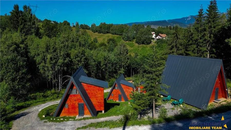 Ansamblu case A Frame cu vedere la Piatra Craiului Moieciu, Brasov - 2