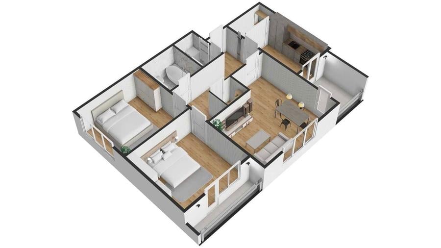 Direct PROPRIETAR-Ap.3 camere Etaj 1-str O Goga-Vila NOUA 2025 153000 - 7