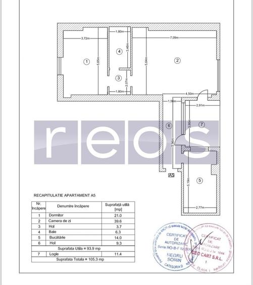 VANZARE APARTAMENT SPATIOS | 94 MP UTILI | TERASA PANORAMICA | VOLUNTARI - 11