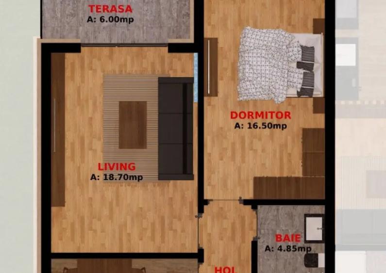 Garsoniere si Apartamente doua camere. Direct Dezvoltator. Tva Inclus! - 10