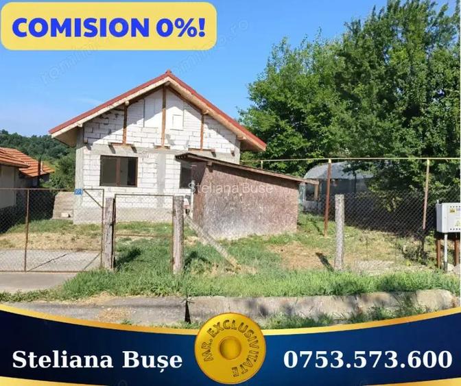 Casa P+M la gri de vanzare Rasova, comuna Bale?ti