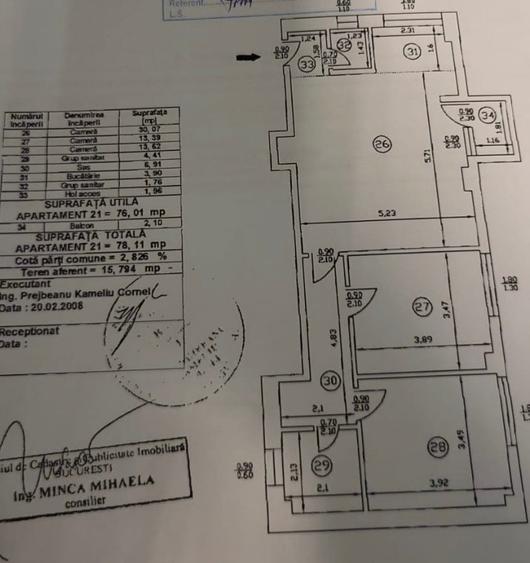 Bloc nou.Apartament 3 camere.Victoriei-Titulescu - 1