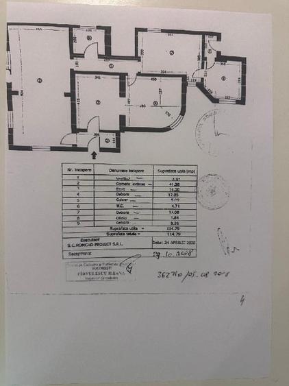 Demisol inalt 115 mp, 5 camere, 2 intrari  -  Parcul Carol / ideal investitie - 16