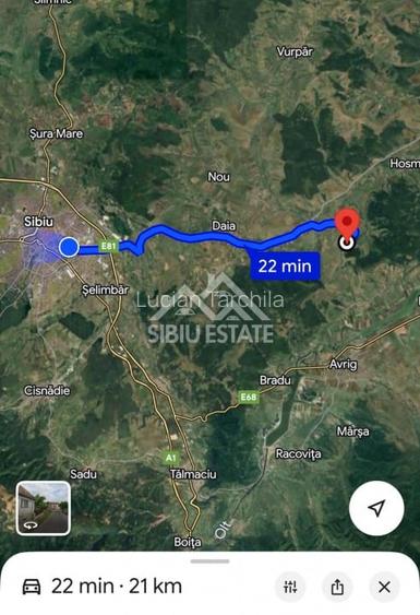 Teren constructii casa/cabana 5271 mp Valea Hrtibaciului Nucet Teren constructii casa/cabana 5271 mp Valea Hrtibaciului Nucet