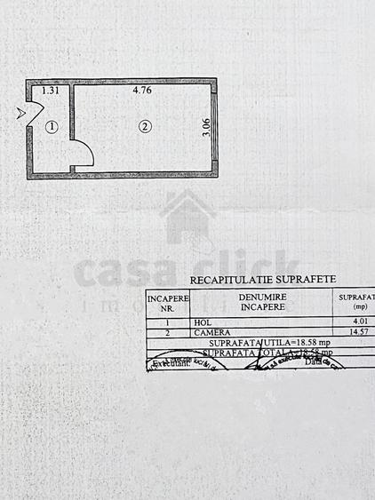 Garsonieră cu potențial, parter – cartier Viaduct - 1