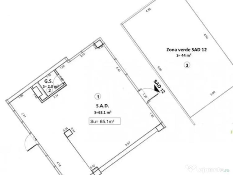 Spa?iu comercial, 65 mp, zona Centrala - 1