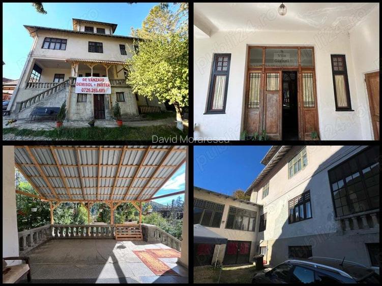 DE VANZARE VILA: demisol + parter - Sinaia, Zona Furnica