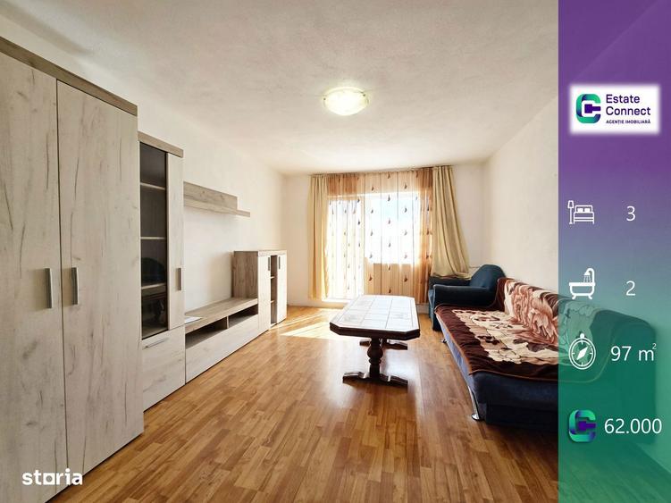 Apartament 3 camere decomandat, doua bai, doua balcoane - Aradul Nou - 1