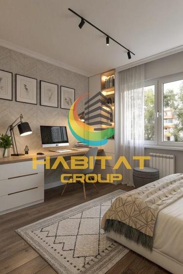 Vanzare spatiu servicii 3 camere etaj 1 decomandate 71 mp acte gata Grand Arena - 2