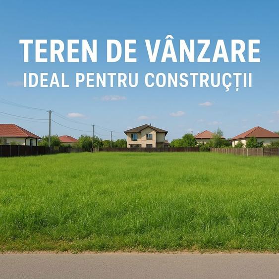 Teren intravilant de vanzare - 1