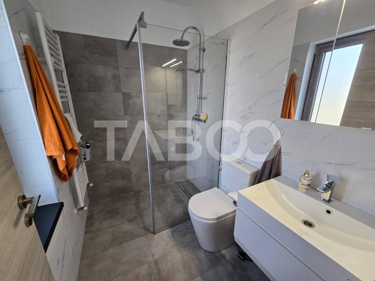 Casa moderna de vanzare mobilata 147 mpu teren 234 mp Selimbar Sibiu - 19