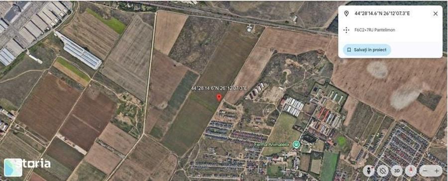 Vanzare Teren intravilan 14.000mp, deschidere 56ml, Dobroesti, Ilfov - 1