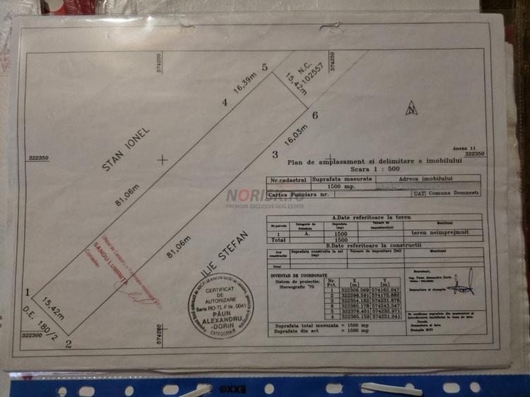 Terenuri Domnesti - 500mp -> 4 Ha - 3