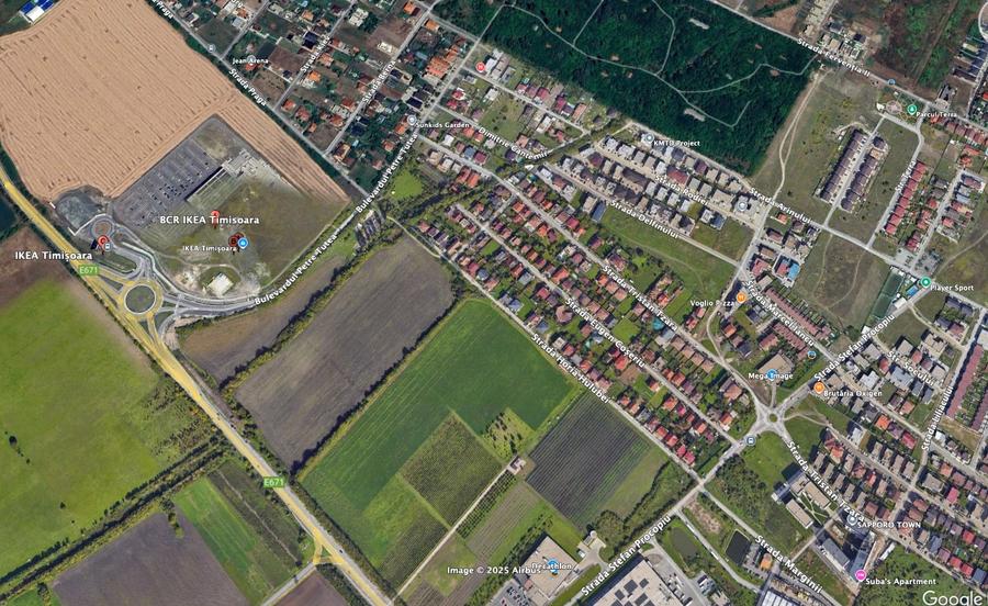 De vanzare teren în spate la Decatlon, 680 mp, locație cu acces facil către Ikea - 1