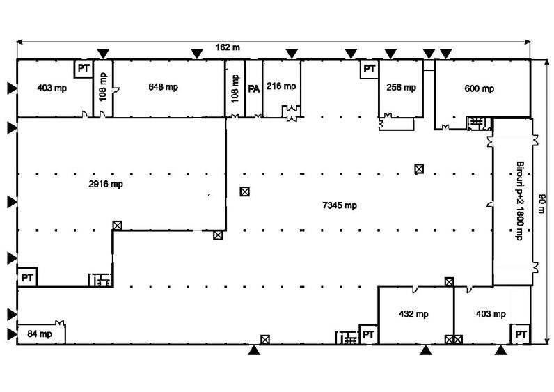 Inchiriez hala Bd. Timisoara, 400-15000 mp, birouri 2000 mp, parcare 2000 mp - 6