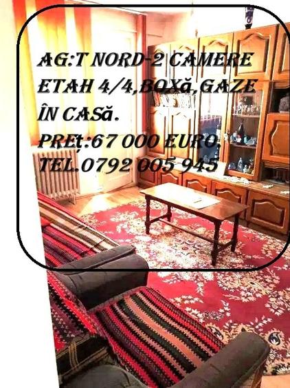 Tomis nord-cireșica.apartament 2 camere - 3