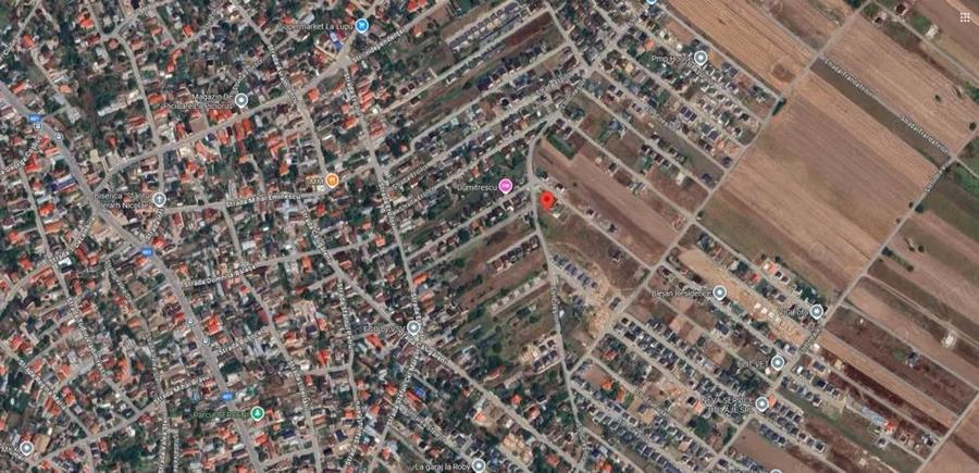 Teren Intravilan Ciresilor Com. Berceni | utilitati: la strada | #CG17 - 5