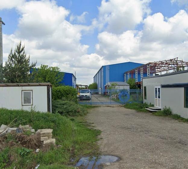 HALA INDUSTRIALA 1300mp H9m-pod rulant 5T - 2