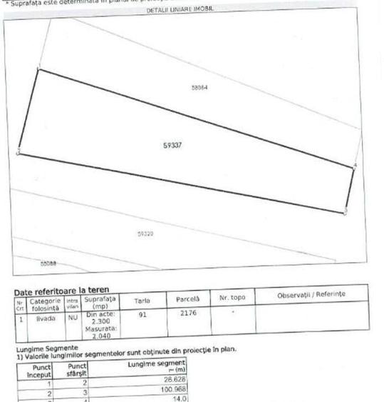 Teren extravilan livada cota parte 1/2 Candesti ID: R1965236 - 7