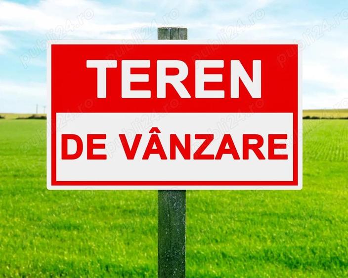 Teren intravilan Sanpaul - 470 m , front 18,6 ml, zona noua de case - 1