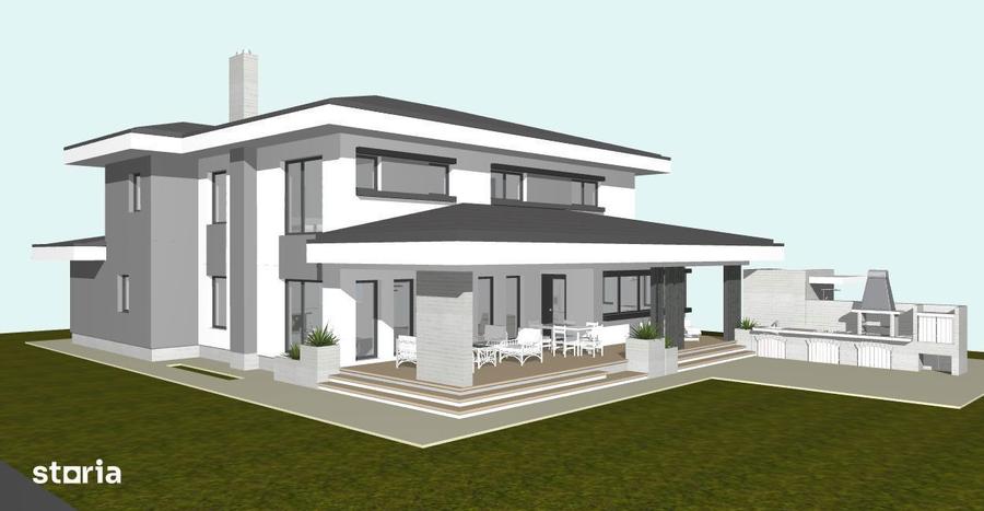 Casa P+1 pe structura metalica teren 2.660 mp - toate utilitatile - 9
