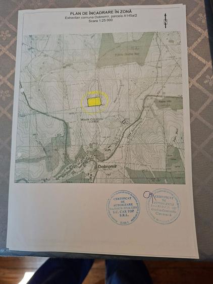Vand 10 ha teren extravilan, Dobromir, jud Constanta - 1