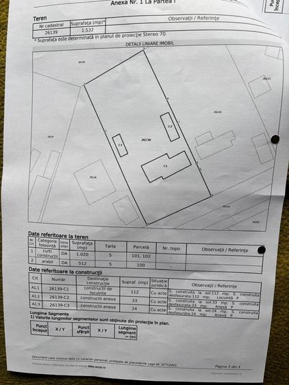 Teren intravilan cu casa Mavrodin - 1