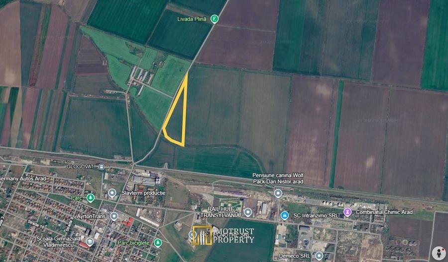 Teren agricol de vanzare Vladimirescu, Arad - 2