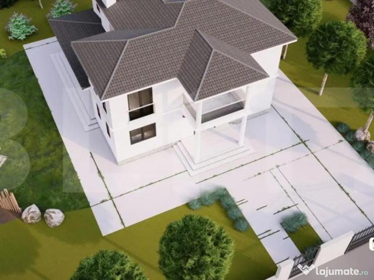 Teren cu autorizatie constructie pentru 10 case, 5102 mp, in - 4